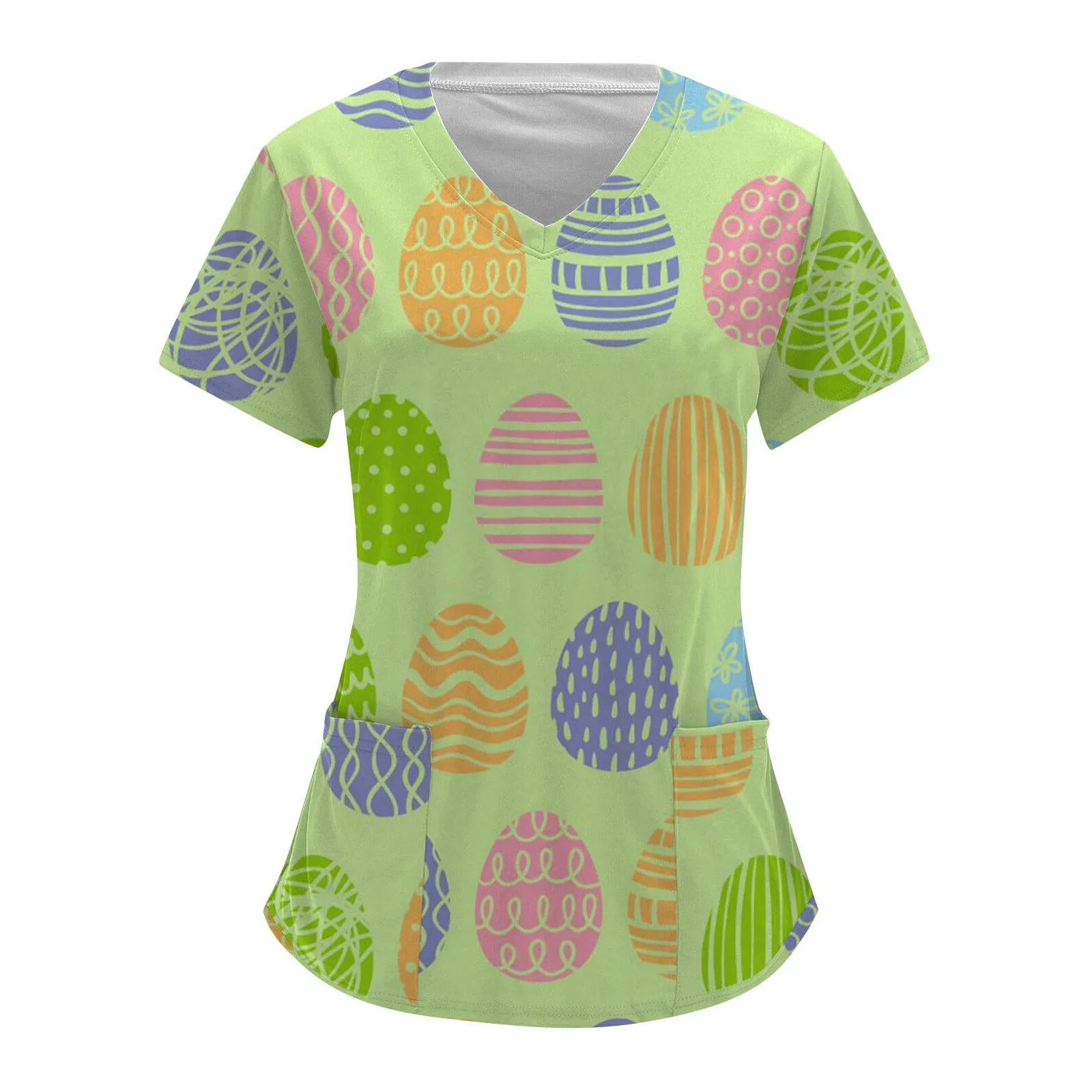 St. Patrick's Day Nurse Uniforms Women Leaves Print Short Sleeve Working Graphic Protective Overalls Summer Workwear Uniformes
St. Patrick's Day Nurse Uniforms Women Leaves Print Short Sleeve Working Graphic Protective Overalls Summer Workwear Uniformes