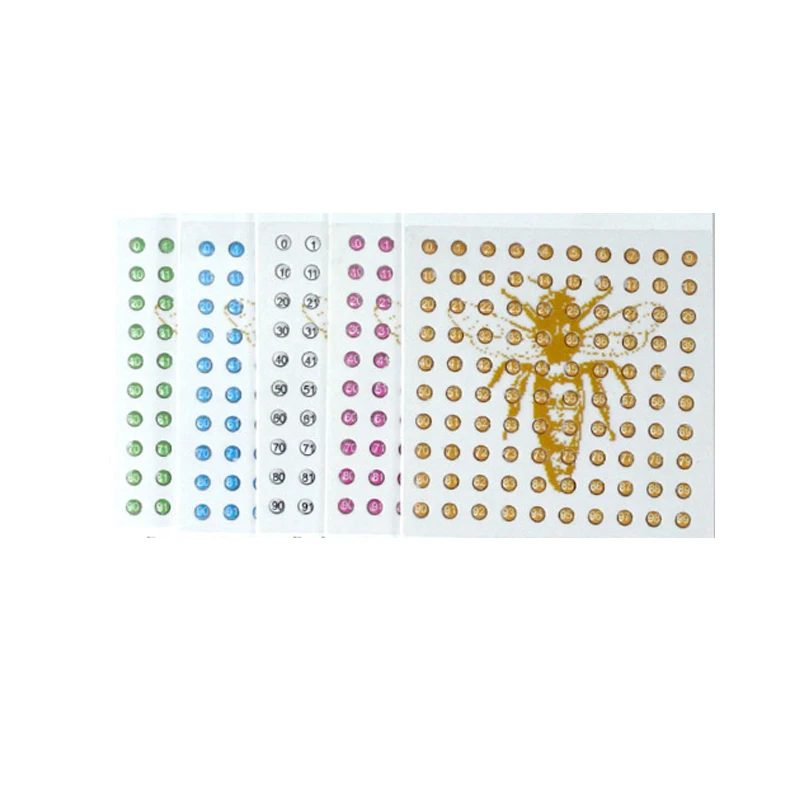 Apicultura Beekeeping Tools Polymer Materials Queen Bee Marker Queen Marking Plastic Farms for Queen Bee Breeding Stickers
Apicultura Beekeeping Tools Polymer Materials Queen Bee Marker Queen Marking Plastic Farms for Queen Bee Breeding Stickers