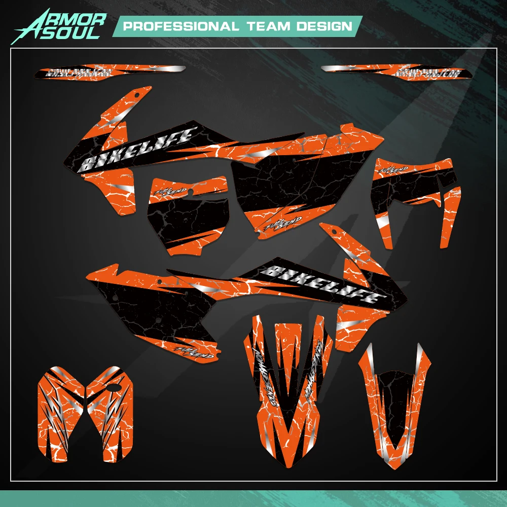 New For KTM 125 250 300 350 450 500 SX SXF EXC EXCF XCW XCF 2011-2023 Graphics Decals Stickers Kit Motorcycle Background
New For KTM 125 250 300 350 450 500 SX SXF EXC EXCF XCW XCF 2011-2023 Graphics Decals Stickers Kit Motorcycle Background