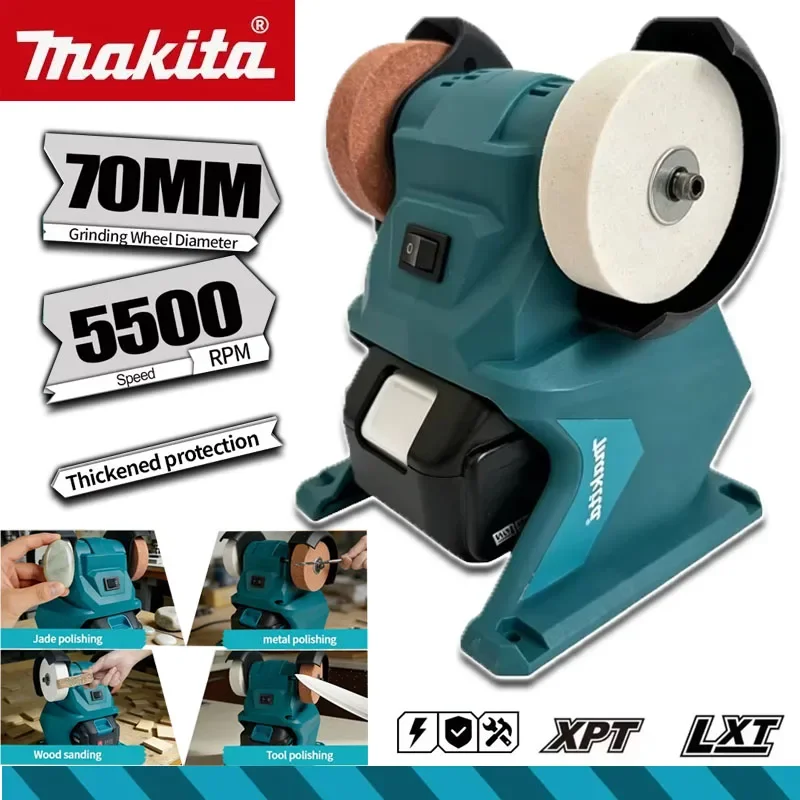 2026 Makita Electric Goddess Bench Grinder Dual Wheel Grinder Metal Stone Knife Polishing Grinding Sharpening for 18V Battery
2026 Makita Electric Goddess Bench Grinder Dual Wheel Grinder Metal Stone Knife Polishing Grinding Sharpening for 18V Battery