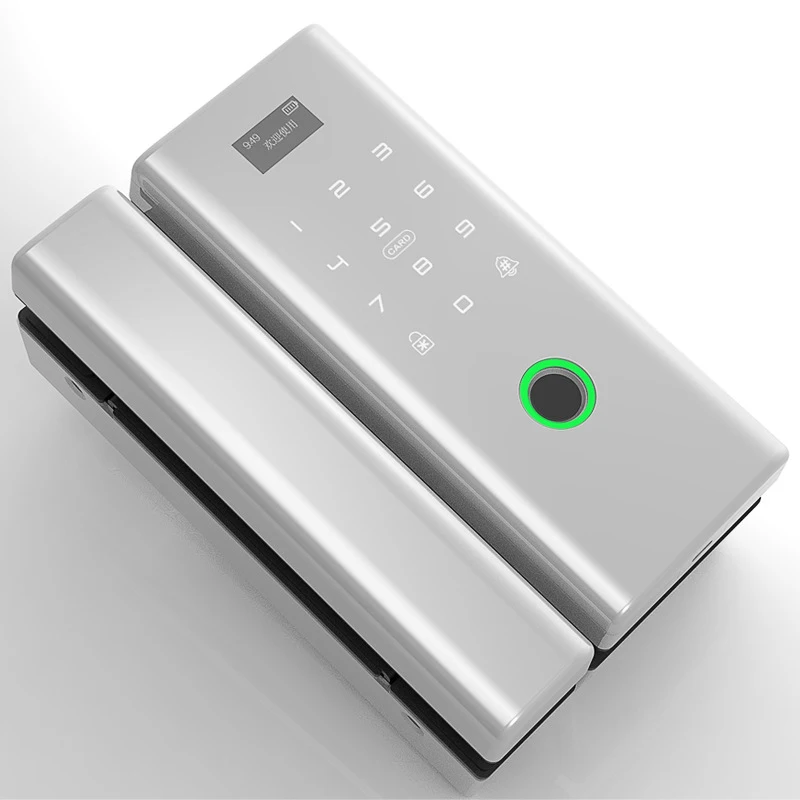 Silver Sliding Glass Door Lock Digital Electronic Office Lock Optional Wifi Tuya Smart Life APP Control Wooden Door Door
Silver Sliding Glass Door Lock Digital Electronic Office Lock Optional Wifi Tuya Smart Life APP Control Wooden Door Door
