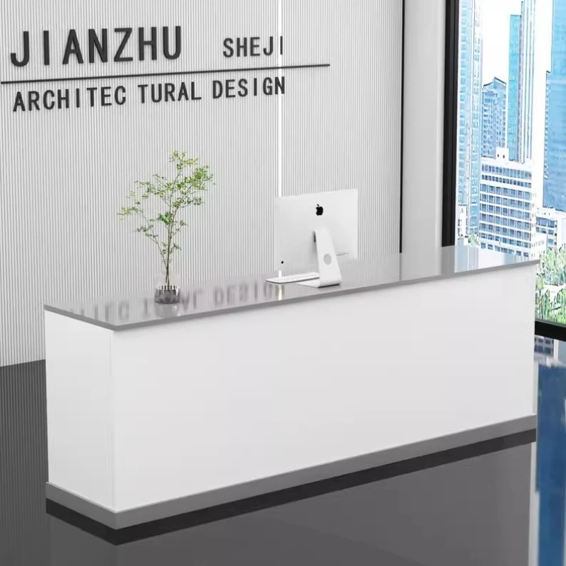 Hairdressing Reception Desk Beauty Center Modern Luxury Reception Desk Coffee Shop Counter Comptoir Caisse Beauty Furniture
Hairdressing Reception Desk Beauty Center Modern Luxury Reception Desk Coffee Shop Counter Comptoir Caisse Beauty Furniture