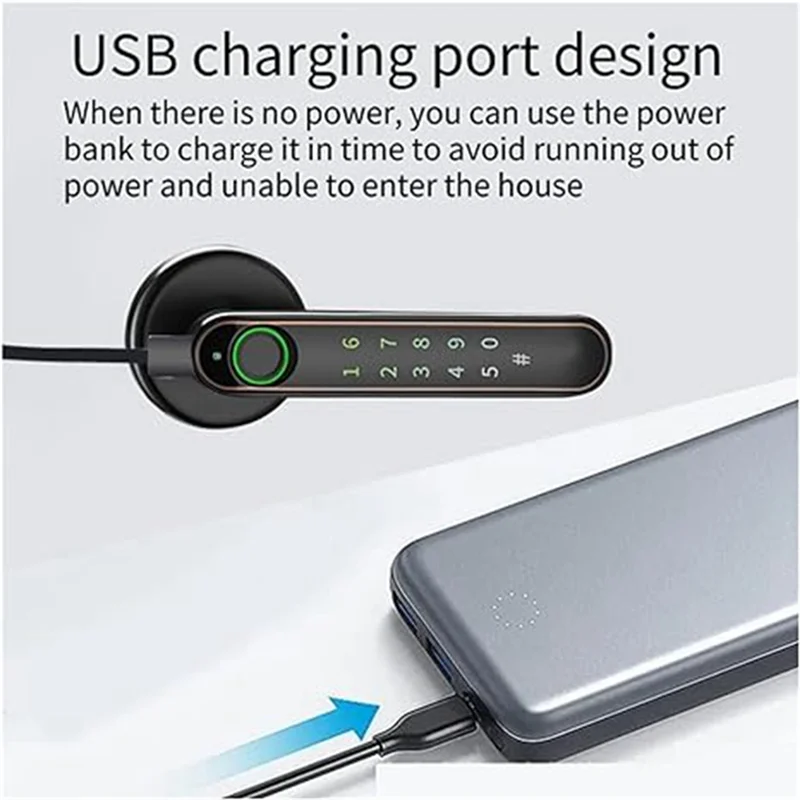 Daily Sale Room Office Fingerprint Lock Bluetooth Tuya Mobile Phone Unlock Password Door Lock Smart Door Handle Home
Daily Sale Room Office Fingerprint Lock Bluetooth Tuya Mobile Phone Unlock Password Door Lock Smart Door Handle Home