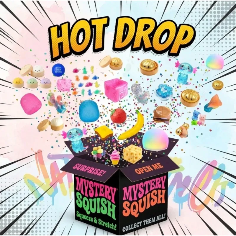 Soft Squeeze Squishy Mystery Box – 3 Independent Random Draws (Min. 2 Items Guaranteed) Lucky Surprise Set
Soft Squeeze Squishy Mystery Box – 3 Independent Random Draws (Min. 2 Items Guaranteed) Lucky Surprise Set