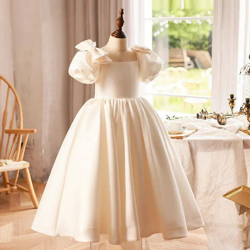 Long Princess Girls White Flower Dress Host Piano Performance Dress Children High End Walk Show Birthday Party Dress
Long Princess Girls White Flower Dress Host Piano Performance Dress Children High End Walk Show Birthday Party Dress