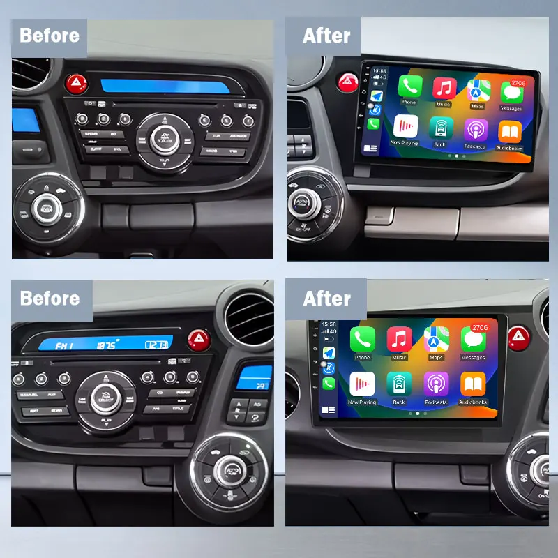 9" Android 16 for Honda Insight 2 2009‑2014 Car Stereo IPS HD Touch Screen Wireless CarPlay GPS Navi BT WiFi DSP Multimedia Kit
9" Android 16 for Honda Insight 2 2009‑2014 Car Stereo IPS HD Touch Screen Wireless CarPlay GPS Navi BT WiFi DSP Multimedia Kit