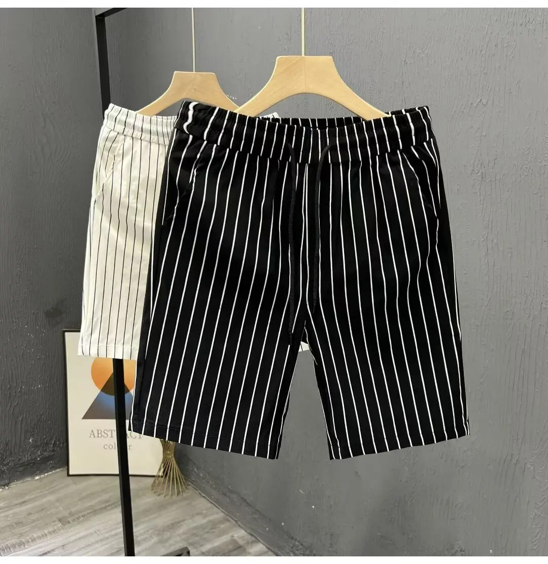 2025 Gym Shorts High Quality Men's Striped Quick Drying Shorts Summer Sports Short Pants High Street Men's Clothing Streetwear
2025 Gym Shorts High Quality Men's Striped Quick Drying Shorts Summer Sports Short Pants High Street Men's Clothing Streetwear