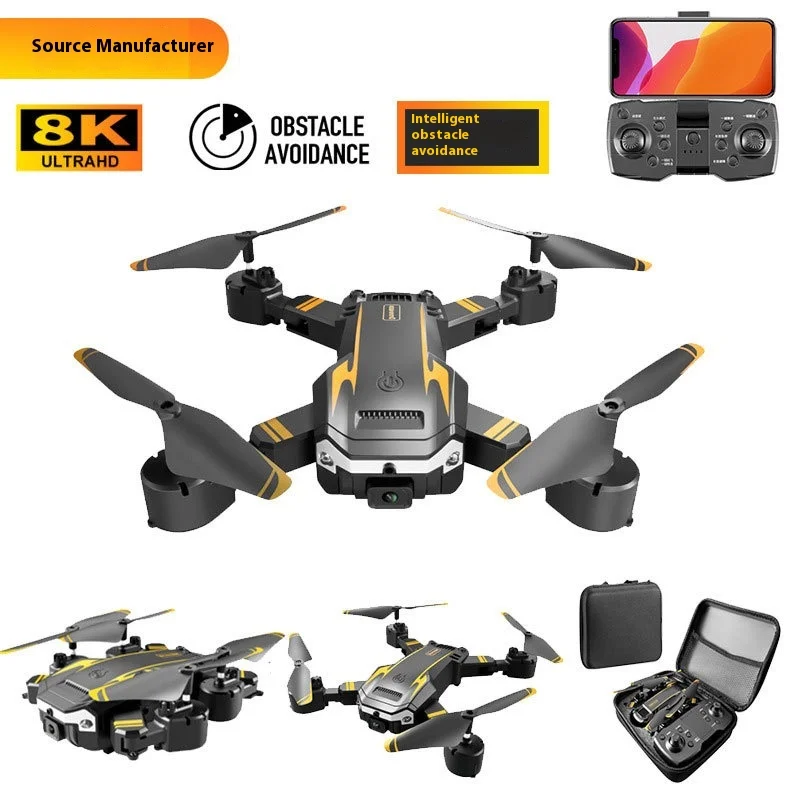 The Brand-New S6 Folding Drone Features High-Definition Dual Cameras, 4kgps Obstacle Avoidance, Brushless Quadcopter, And A 5km
The Brand-New S6 Folding Drone Features High-Definition Dual Cameras, 4kgps Obstacle Avoidance, Brushless Quadcopter, And A 5km