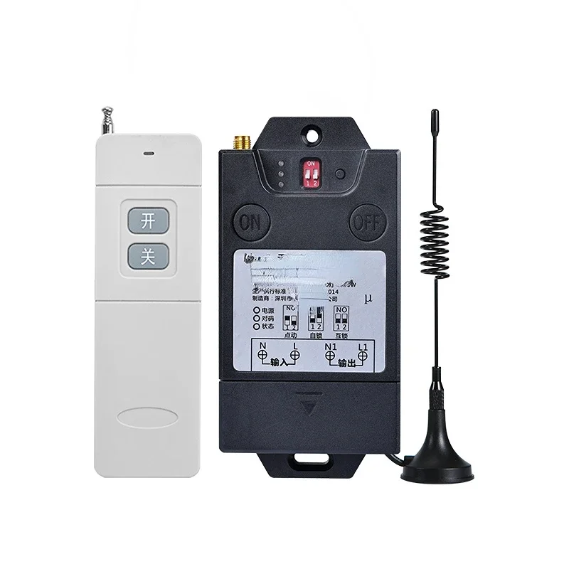 4000 M Remote Control Switch Wireless Control Water Pump Intelligent Machine Control Power Supply 220v380v
4000 M Remote Control Switch Wireless Control Water Pump Intelligent Machine Control Power Supply 220v380v