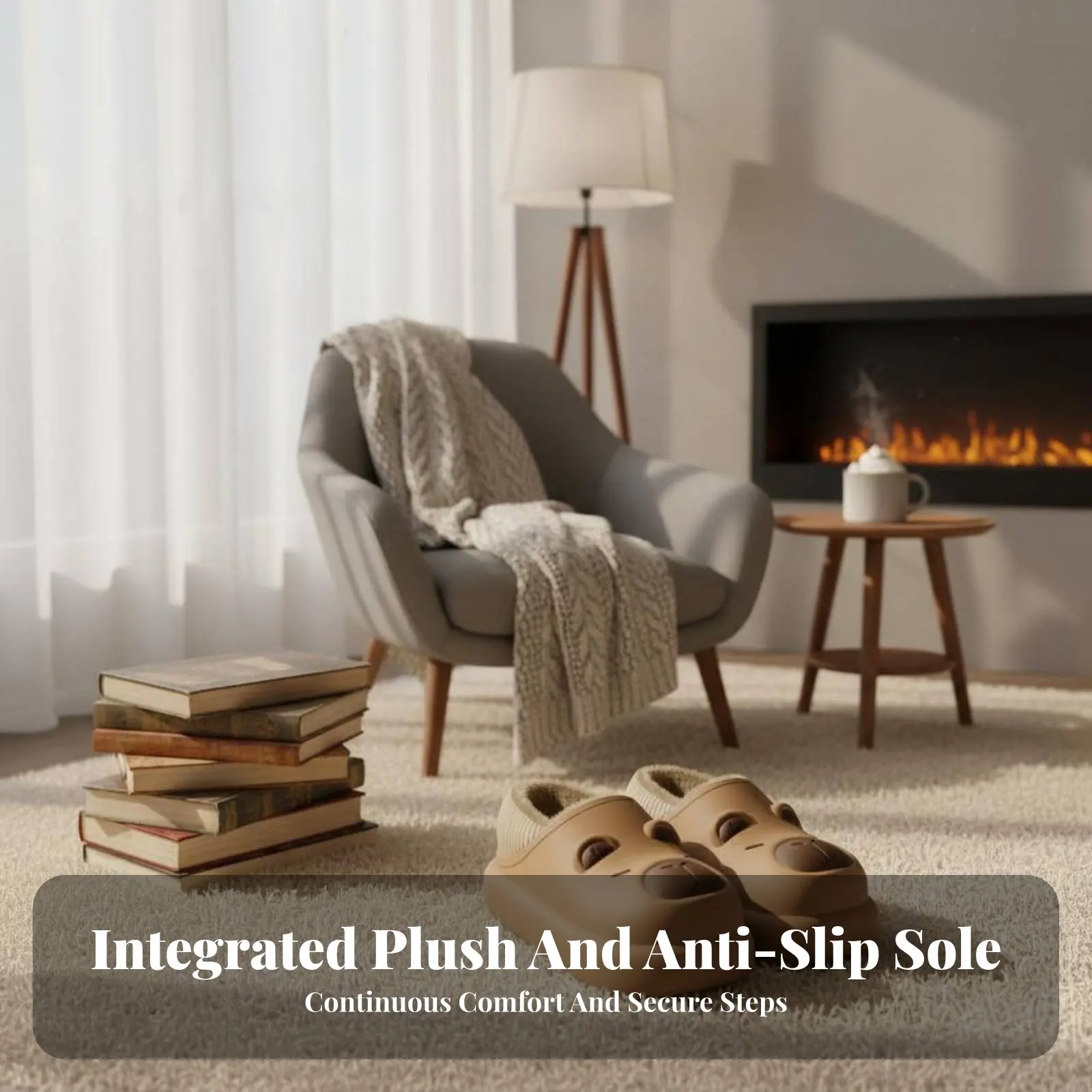 Милые плюшевые тапочки-капибары, водонепроницаемые, нескользящие, с теплой флисовой подкладкой, унисекс, зимние, для дома и улицы, новинка
Милые плюшевые тапочки-капибары, водонепроницаемые, нескользящие, с теплой флисовой подкладкой, унисекс, зимние, для дома и улицы, новинка