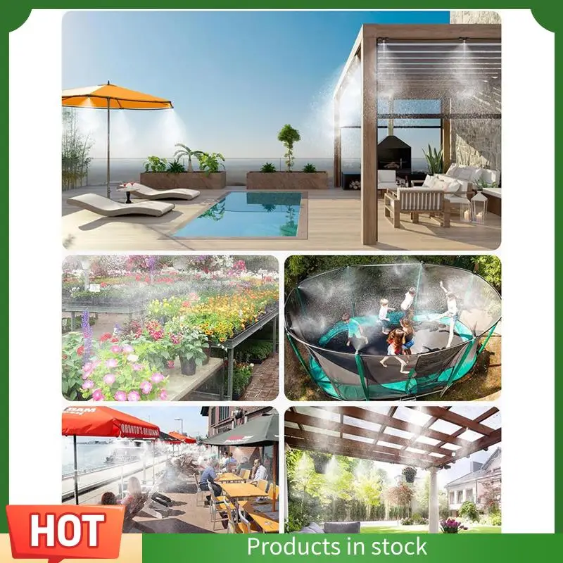 A68G-20 Pack Brass Misting Nozzles And 5 Pack Misting Nozzle Tees For Outdoor Cooling System, Misting Nozzle For 1/4 Inch
A68G-20 Pack Brass Misting Nozzles And 5 Pack Misting Nozzle Tees For Outdoor Cooling System, Misting Nozzle For 1/4 Inch