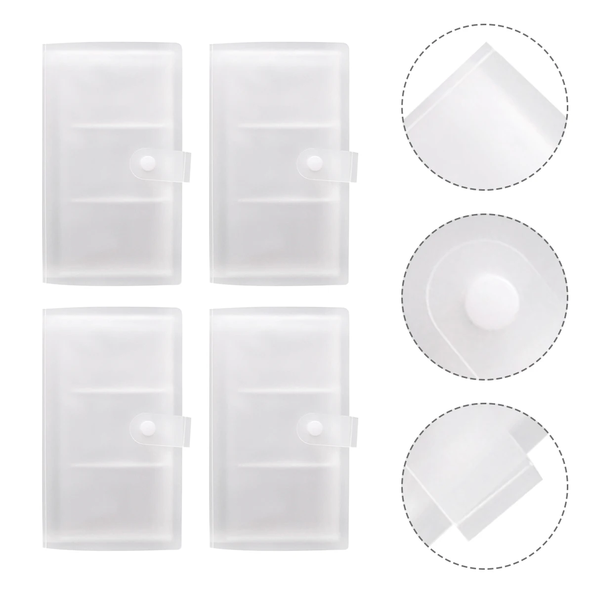 4Pcs 120 Slots Business Cards Pocket Stylish Name Cards Organizer Durable Photo Album Wedding Album For Men And Women 
4Pcs 120 Slots Business Cards Pocket Stylish Name Cards Organizer Durable Photo Album Wedding Album For Men And Women