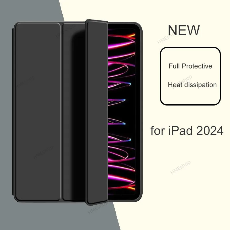 Ультратонкий чехол тройного сложения для iPad Pro 13 2024 Pro 11 для iPad Air 11 Air 6th Air 13 дюймов 2024, чехол-подставка из мягкого ТПУ и искусственной кожи
Ультратонкий чехол тройного сложения для iPad Pro 13 2024 Pro 11 для iPad Air 11 Air 6th Air 13 дюймов 2024, чехол-подставка из мягкого ТПУ и искусственной кожи