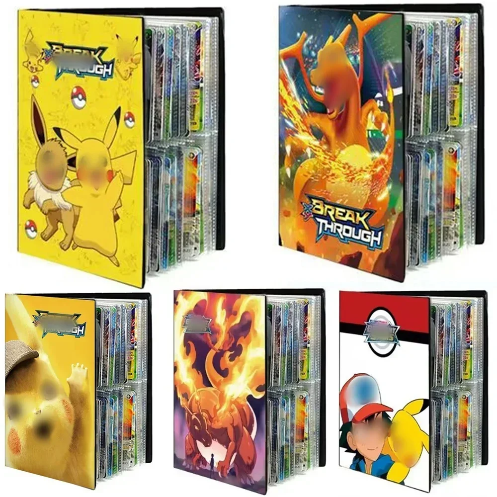 Cartoon 240Pcs Album Card Book Charizard Collections Map Letters Holder Binder Cartoon VMAX Game Collection Folder
Cartoon 240Pcs Album Card Book Charizard Collections Map Letters Holder Binder Cartoon VMAX Game Collection Folder
