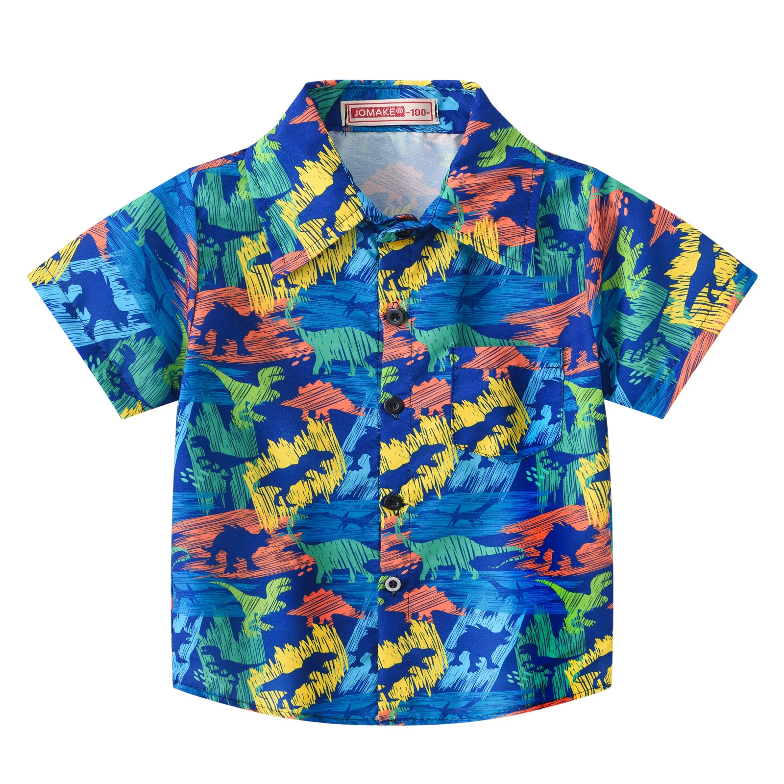New 2025 Boys Summer Thin Beach Shirts Children's Cartoon Dinosaur Print Short Sleeve Lapel Shirt Top Kids Vacation Clothing
New 2025 Boys Summer Thin Beach Shirts Children's Cartoon Dinosaur Print Short Sleeve Lapel Shirt Top Kids Vacation Clothing