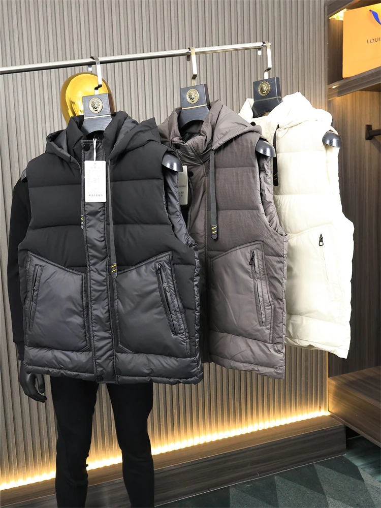 Men's Outdoor Winter Casual Sports Cotton Vest Fashionable Urban Style Thickened Loose Fit Hooded Multi-Purpose Tank Top
Men's Outdoor Winter Casual Sports Cotton Vest Fashionable Urban Style Thickened Loose Fit Hooded Multi-Purpose Tank Top