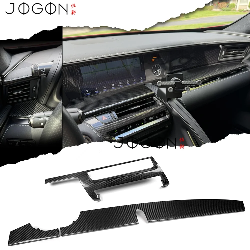 3Pcs For Lexus LC500 500h 2018-2025 LHD Carbon Fiber Car Console Control Panel Center AC Climate Air Vent Conditioning Trim
3Pcs For Lexus LC500 500h 2018-2025 LHD Carbon Fiber Car Console Control Panel Center AC Climate Air Vent Conditioning Trim