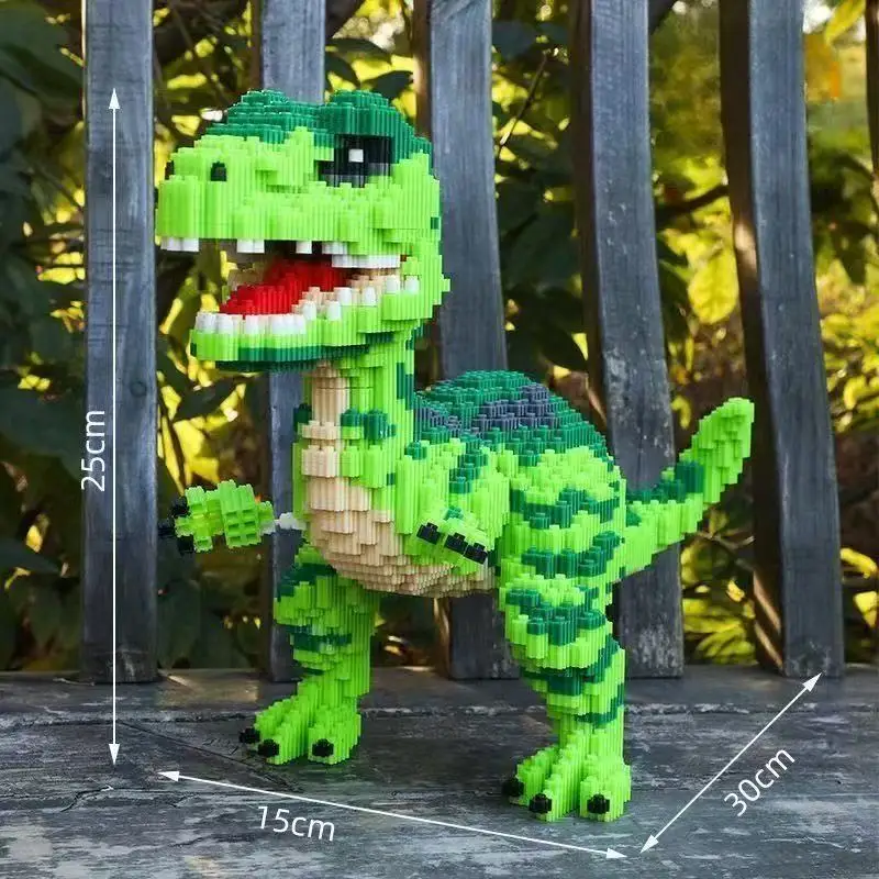 Dinosaurs Micro Diamond Building Block Small Particle Construction Cartoon Character Dino Model for Children's Puzzle Gifts
Dinosaurs Micro Diamond Building Block Small Particle Construction Cartoon Character Dino Model for Children's Puzzle Gifts