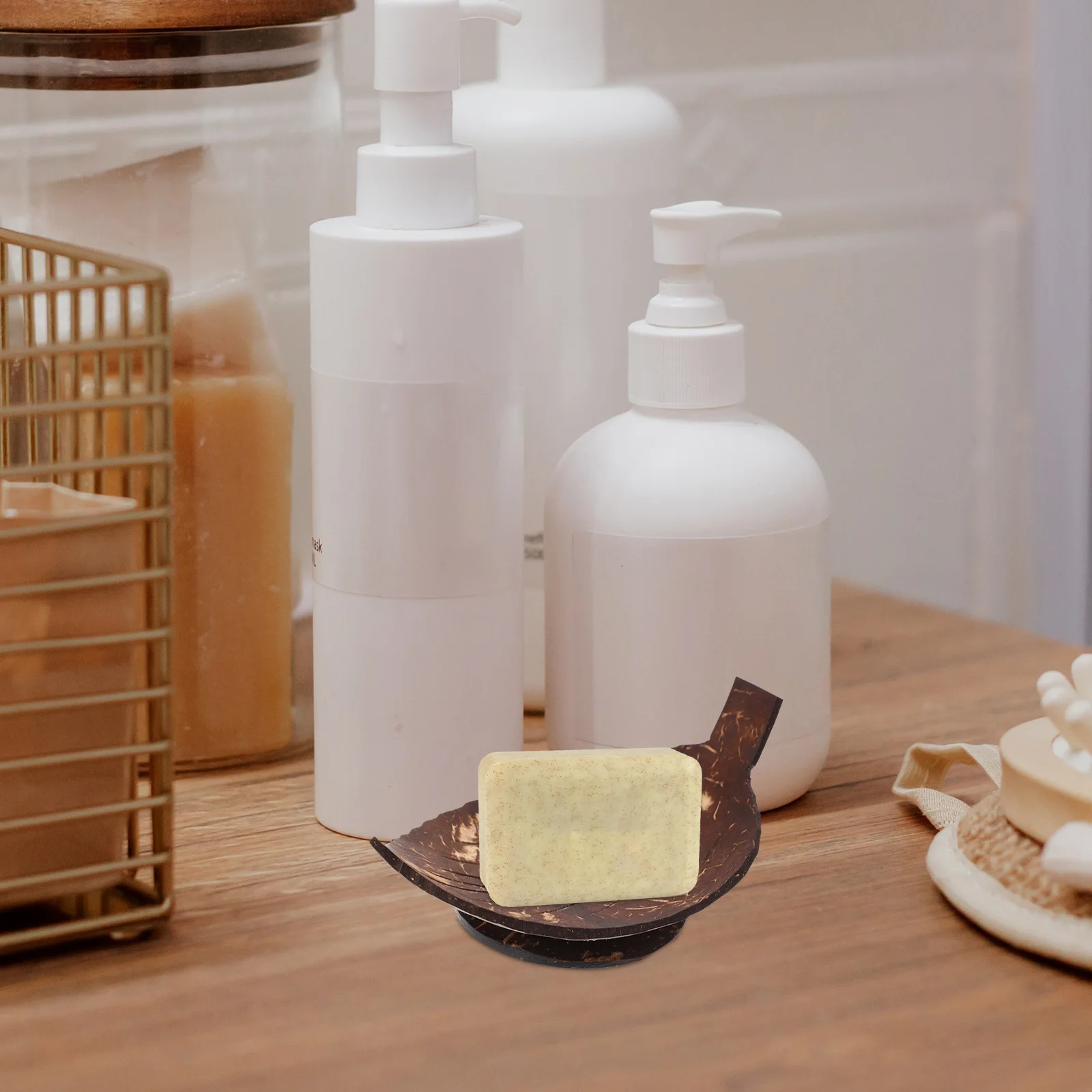 Shell Soap Dish High Grade Waterproof Bath Box Manual Drain Design Coconut Holder Storage Container
Shell Soap Dish High Grade Waterproof Bath Box Manual Drain Design Coconut Holder Storage Container