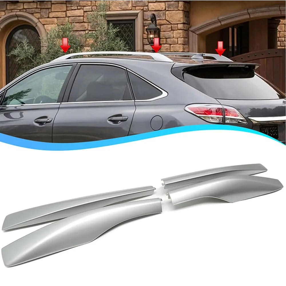 4PCS Silver Roof Rack Rail End Protective Shell Cover Trim For Lexus RX RX350 2010-2015 Car Roof Rack Rail End Cover Shell
4PCS Silver Roof Rack Rail End Protective Shell Cover Trim For Lexus RX RX350 2010-2015 Car Roof Rack Rail End Cover Shell