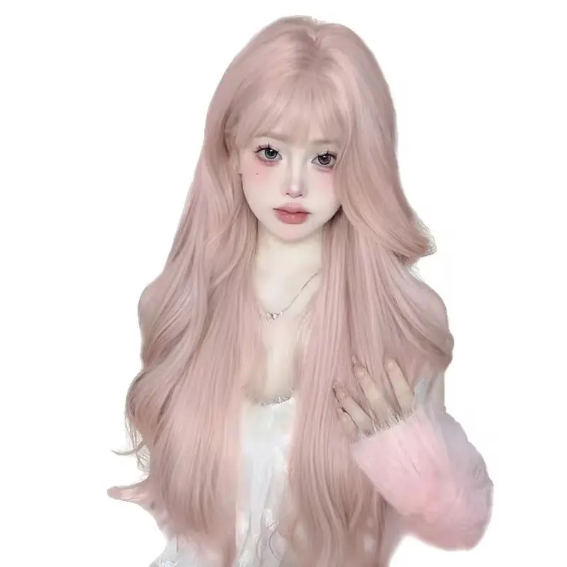  Розовый парик принцессы - натуральные пастельные розовые вьющиеся волосы, косплей и ежедневное использование, синтетический парик спереди на всю голову для женщин
Розовый парик принцессы - натуральные пастельные розовые вьющиеся волосы, косплей и ежедневное использование, синтетический парик спереди на всю голову для женщин