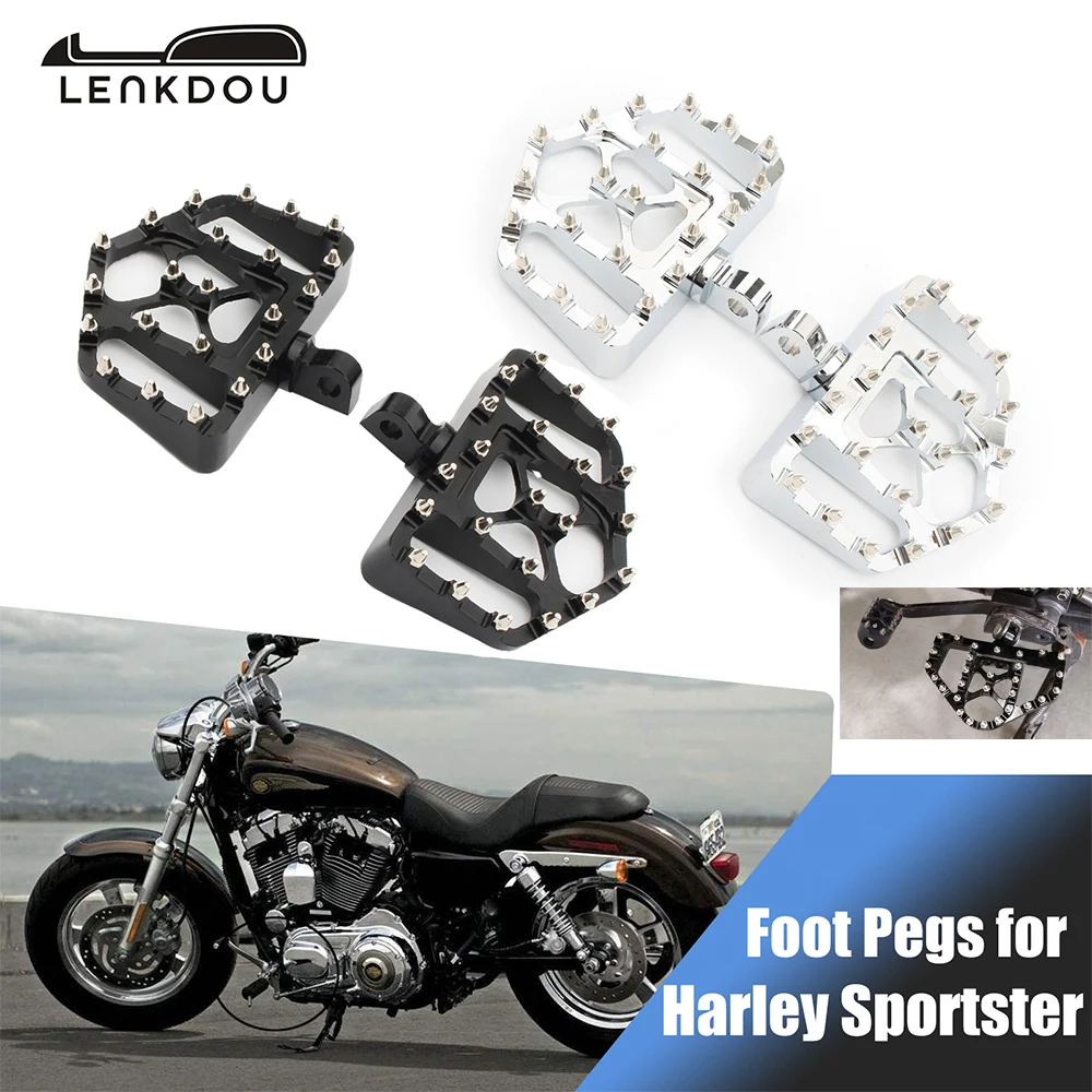 MX Foot Pegs Wide Fat Footrest Pedals For Harley Dyna Touring Sportster XL 883 1200 Softail Fat Boy Motorcycle Accessories Black
MX Foot Pegs Wide Fat Footrest Pedals For Harley Dyna Touring Sportster XL 883 1200 Softail Fat Boy Motorcycle Accessories Black
