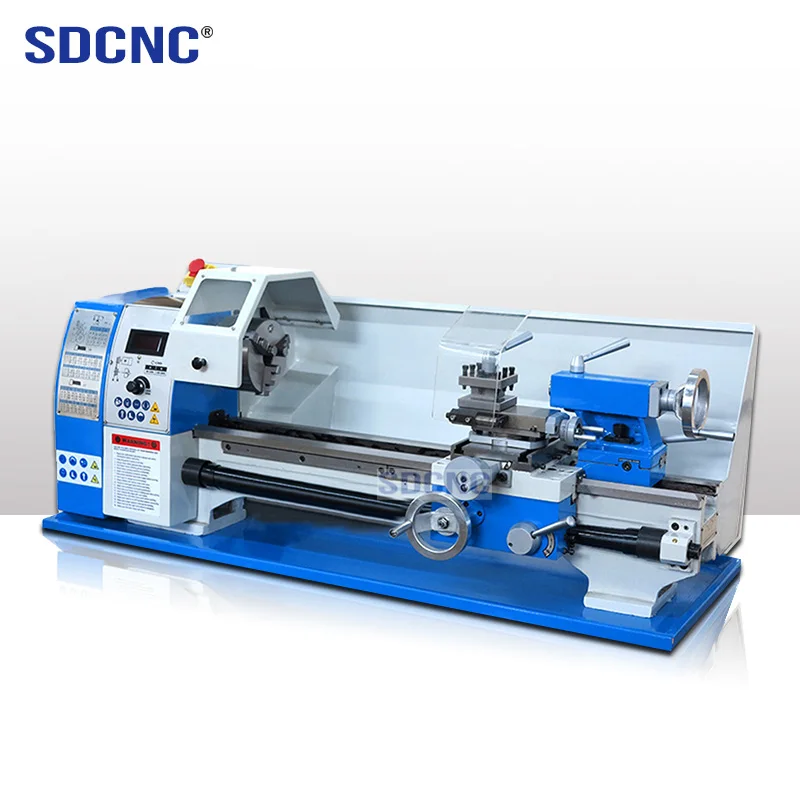 SDCNC JY250V Home Machine Tool High Precision Mini Lathe Small Horizontal Machining Lathe Multi-Functional Tool
SDCNC JY250V Home Machine Tool High Precision Mini Lathe Small Horizontal Machining Lathe Multi-Functional Tool