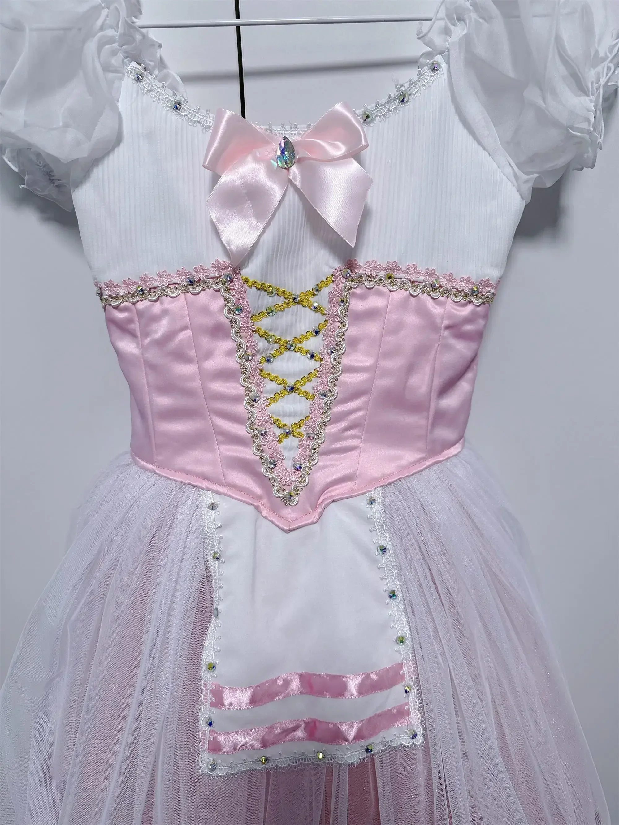 Giselle Professional Ballet Tutu Skirt Tulle Dancing Dress Romantic Ballet Costume Stage Dancewear Girls Women Child Adult
Giselle Professional Ballet Tutu Skirt Tulle Dancing Dress Romantic Ballet Costume Stage Dancewear Girls Women Child Adult