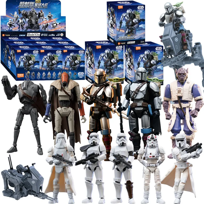 Blokees Star Wars Din Djarin Yoda Stormtrooper Garazeb Orrelios Action Figure Assembling Toys Surprise Blind Box Birthday Gifts
Blokees Star Wars Din Djarin Yoda Stormtrooper Garazeb Orrelios Action Figure Assembling Toys Surprise Blind Box Birthday Gifts