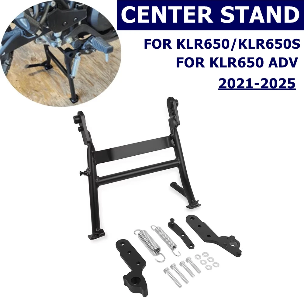 For Kawasaki KLR650 KLR 650 ADV KLR650S 2021-2024 2025 Motorcycle Center Stand Parking Stand Central Firm Frame Steel Rack
For Kawasaki KLR650 KLR 650 ADV KLR650S 2021-2024 2025 Motorcycle Center Stand Parking Stand Central Firm Frame Steel Rack