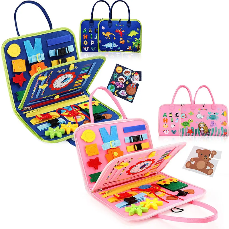 Busy Board Montessori Toys for Toddler Busy Book Sensory Preshool Early Education Learning Fine Motor Skills Toys For Children
Busy Board Montessori Toys for Toddler Busy Book Sensory Preshool Early Education Learning Fine Motor Skills Toys For Children