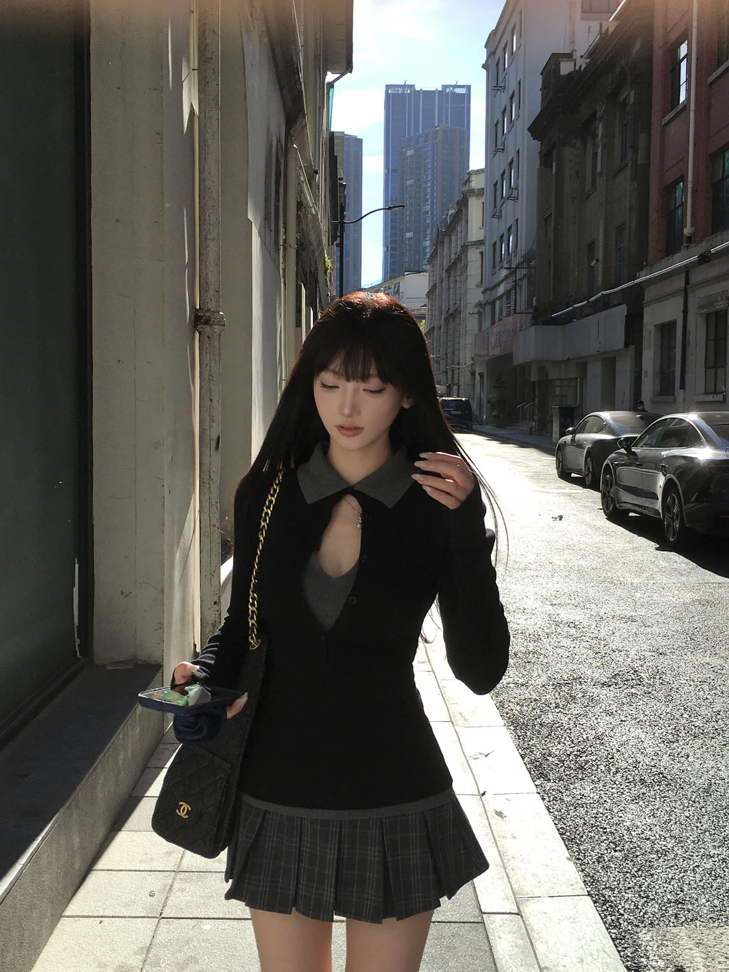 Юбка с низкой талией в клетку для женщин, асимметричная юбка А-силуэта с оригинальным дизайном, на каждый день, с застежкой-молнией
Юбка с низкой талией в клетку для женщин, асимметричная юбка А-силуэта с оригинальным дизайном, на каждый день, с застежкой-молнией