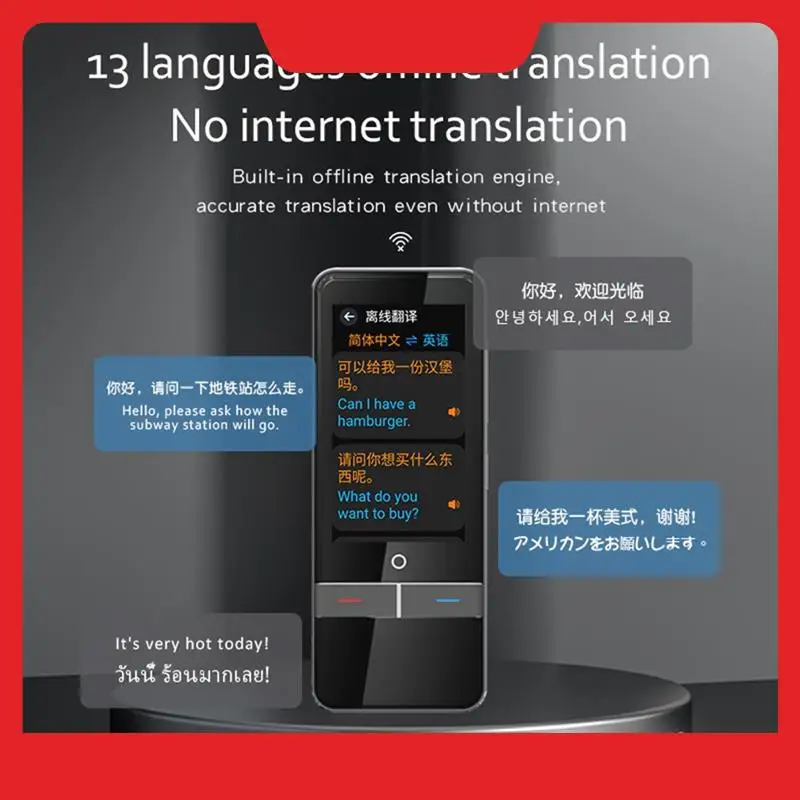 139 Languages Translator Support Photographic Scanning Portable Offline Translator
139 Languages Translator Support Photographic Scanning Portable Offline Translator