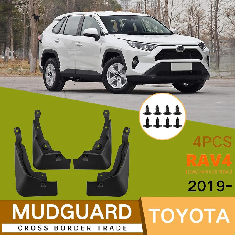 4Pcs For Toyota RAV4 2019-2024 2020 2021 2022 2023 Car Tires Fenders Waterproof Mudguards PP Plastic Accessories
4Pcs For Toyota RAV4 2019-2024 2020 2021 2022 2023 Car Tires Fenders Waterproof Mudguards PP Plastic Accessories