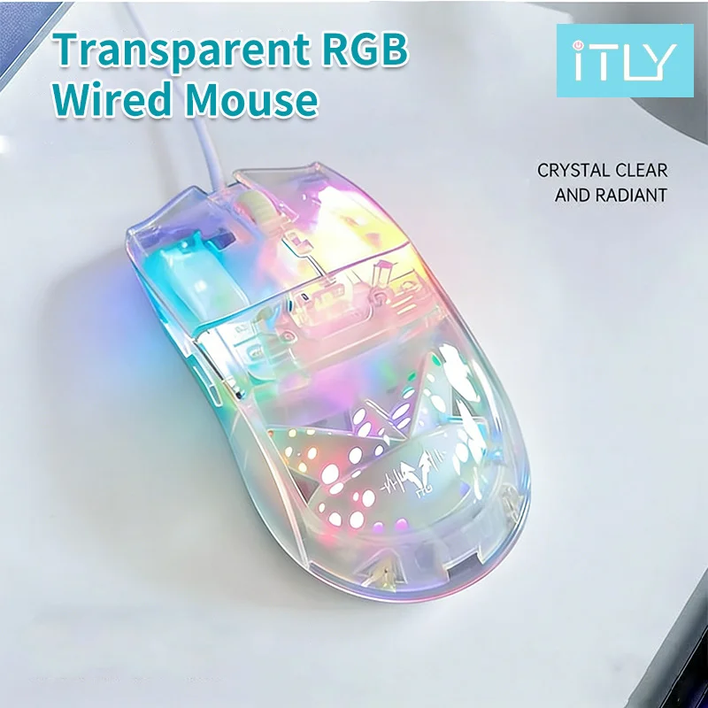Wired RGB Light Effect Mouse Medium to Large Hands DPI Button With Side Keys Gaming Mouse
Wired RGB Light Effect Mouse Medium to Large Hands DPI Button With Side Keys Gaming Mouse
