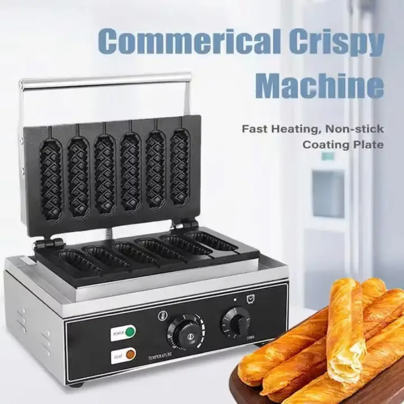 Semi Automatic Commercial Hot Dog Making Electric Hot Dog Waffle Making Machine Electric Cast Iron For Snack Stalls
Semi Automatic Commercial Hot Dog Making Electric Hot Dog Waffle Making Machine Electric Cast Iron For Snack Stalls