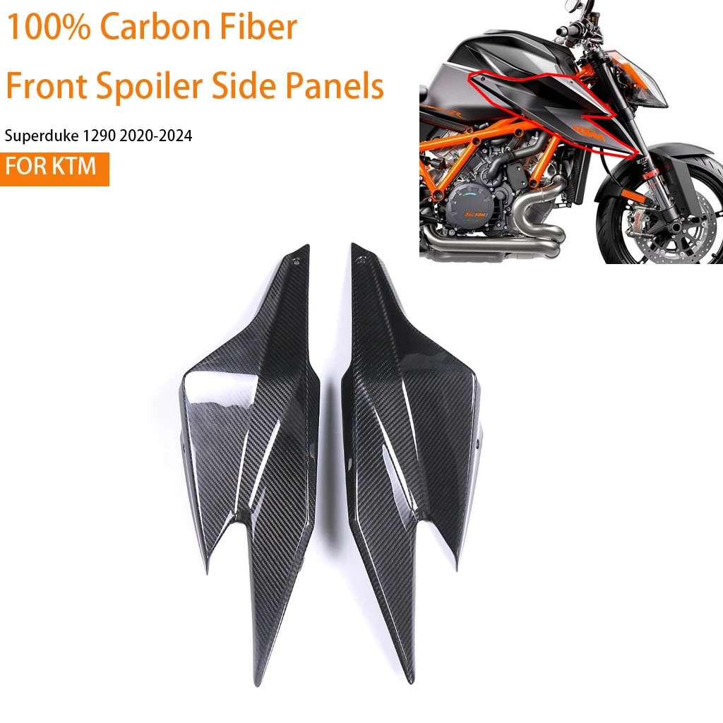 Запчасти для мотоциклов для KTM Superduke 1290 2020-2024, 100% углеродное волокно, передний спойлер, боковые панели, защитные аксессуары, протектор
Запчасти для мотоциклов для KTM Superduke 1290 2020-2024, 100% углеродное волокно, передний спойлер, боковые панели, защитные аксессуары, протектор
