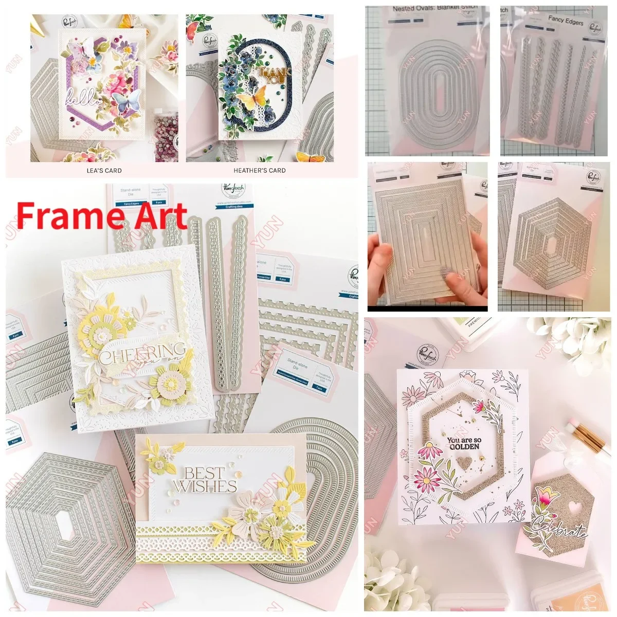 2024 Newest Festivals Sentiment Stamps and Dies Card Decorations Nested Ovals Fancy Edgers Die DIY Scrapbooking Diary Embossing
2024 Newest Festivals Sentiment Stamps and Dies Card Decorations Nested Ovals Fancy Edgers Die DIY Scrapbooking Diary Embossing