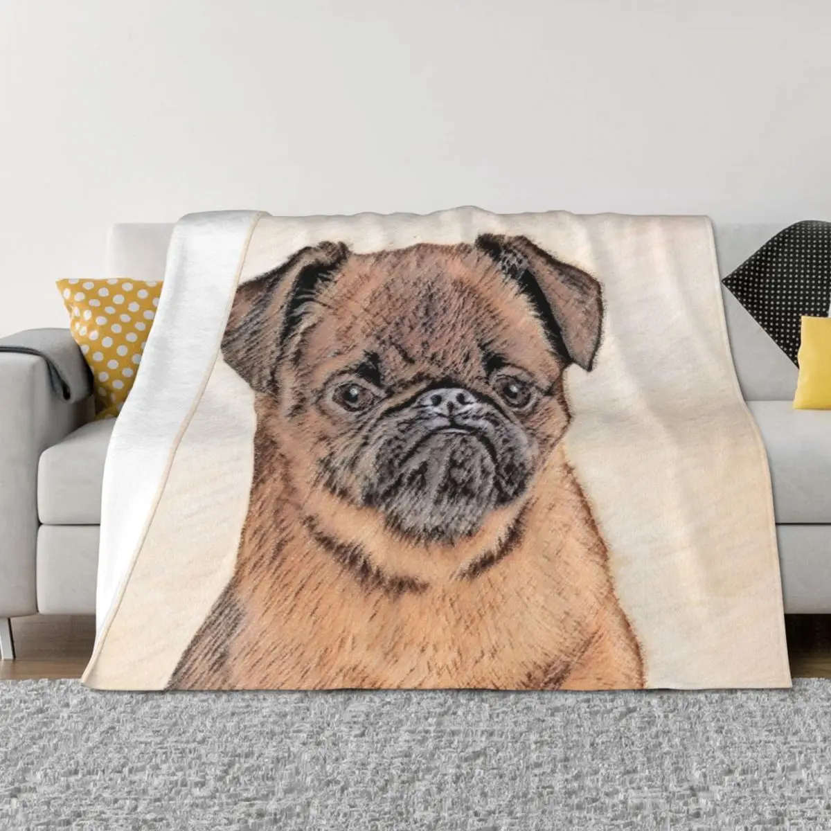 Brussels Griffon Smooth Throw Blanket Decorative Sofas Tourist Flannel Fabric Plush Blankets
Brussels Griffon Smooth Throw Blanket Decorative Sofas Tourist Flannel Fabric Plush Blankets
