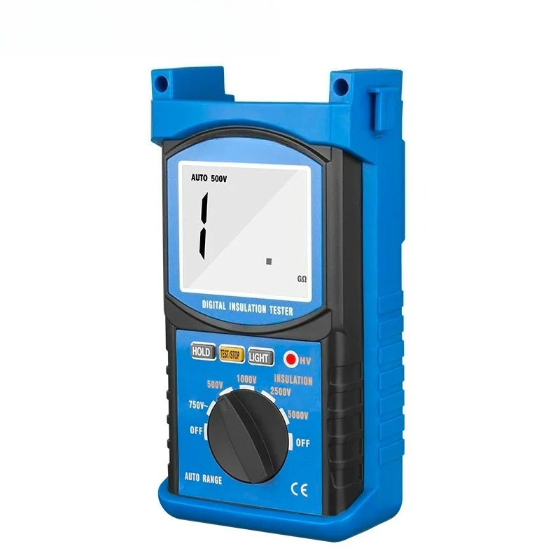 HP-6688B 200MΩ Insulation Resistance Tester Megometer Digital Handheld Meter 5000V Auto Range Insulated
HP-6688B 200MΩ Insulation Resistance Tester Megometer Digital Handheld Meter 5000V Auto Range Insulated