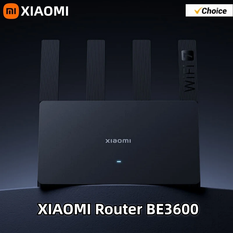 2025 Xiaomi Router BE3600 WiFi 7 2.4/5GHz Dual Bands 160 Mhz 3570Mbps Mesh Networking Gaming Acceleration 2.5G Ethernet Port
2025 Xiaomi Router BE3600 WiFi 7 2.4/5GHz Dual Bands 160 Mhz 3570Mbps Mesh Networking Gaming Acceleration 2.5G Ethernet Port