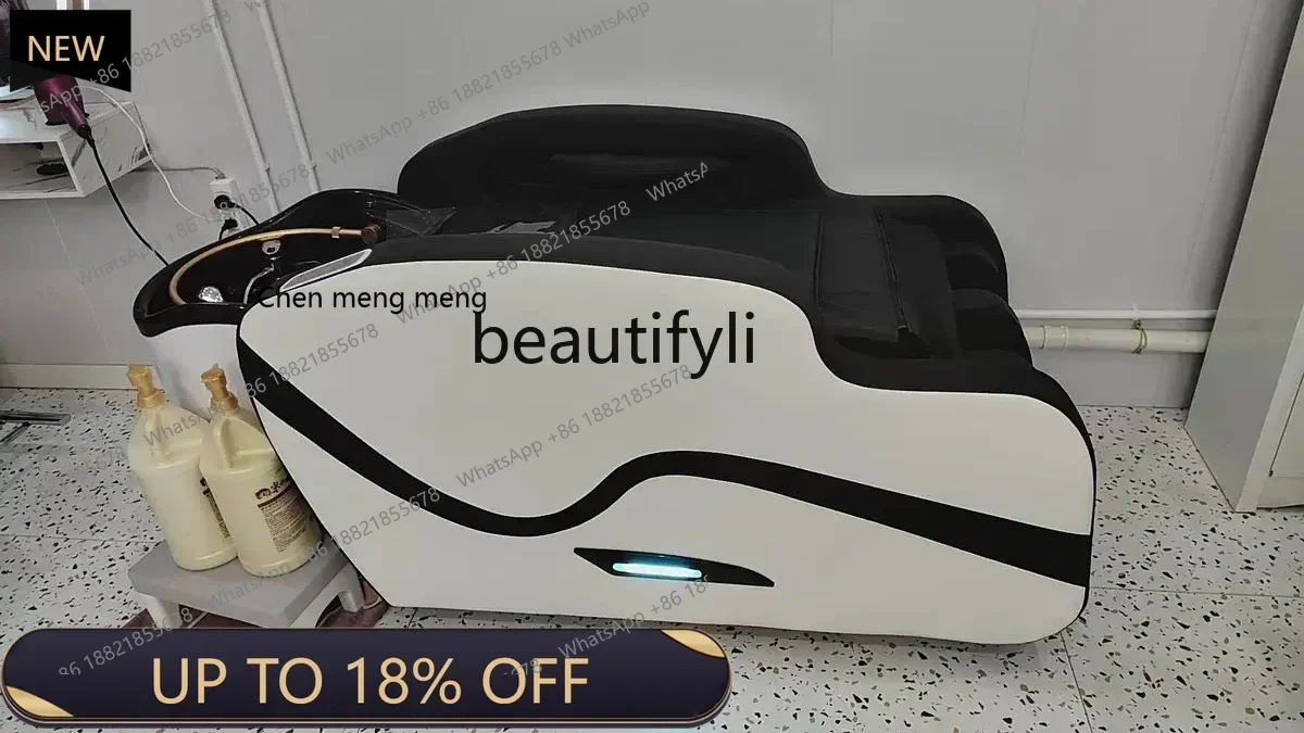 Z189 A56 Electric intelligent massage shampoo bed High-end automatic water circulation head physiotherapy steam bed
Z189 A56 Electric intelligent massage shampoo bed High-end automatic water circulation head physiotherapy steam bed