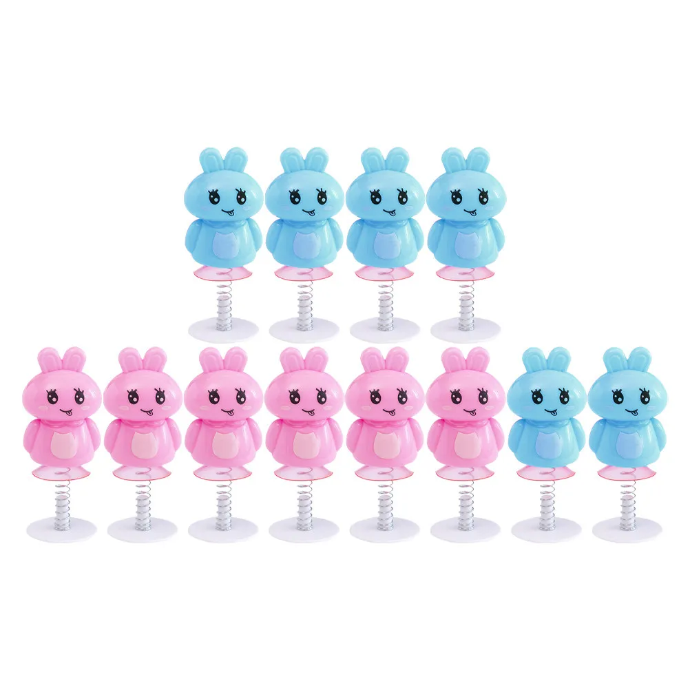 12Pcs Spring Bounce Rabbit Playthings Cartoon Hare for Kids Creative Educational Play Parent-Child Interaction Funny Plastic
12Pcs Spring Bounce Rabbit Playthings Cartoon Hare for Kids Creative Educational Play Parent-Child Interaction Funny Plastic