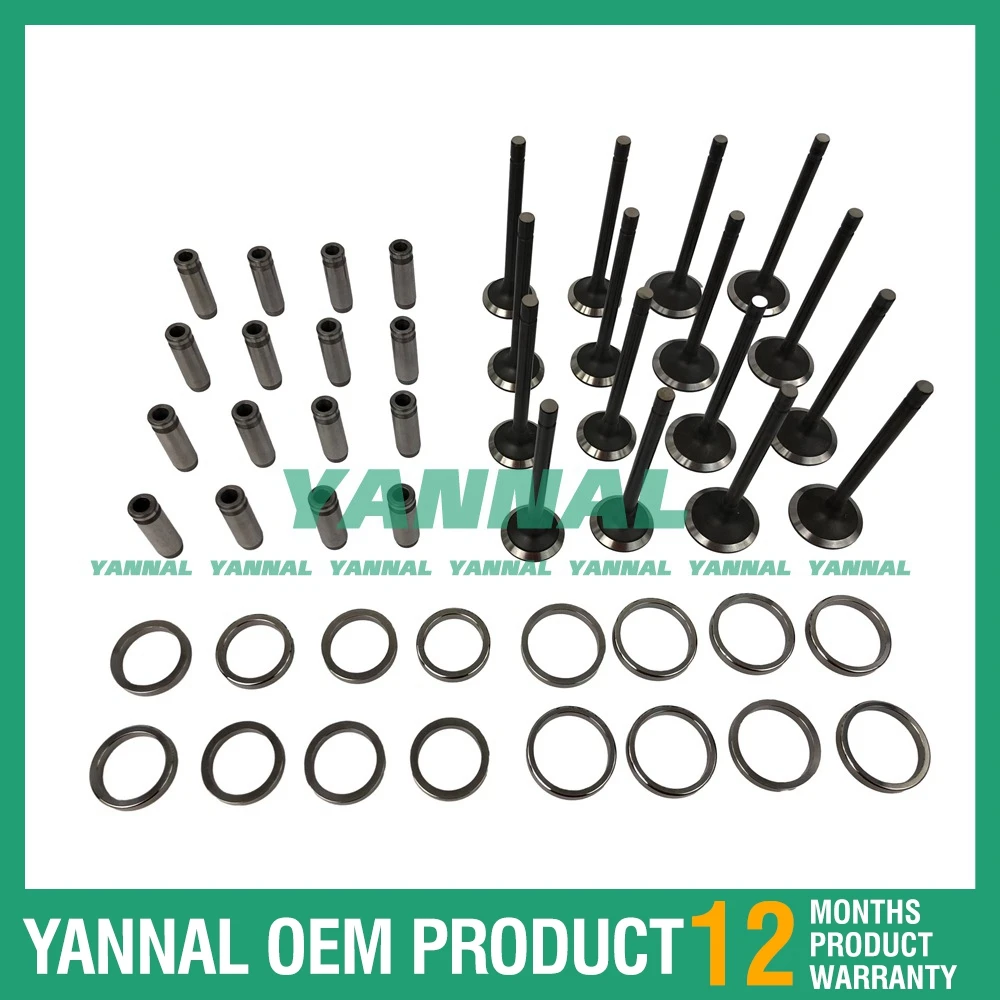 V3800 Valve Kit For Kubota Excavator Engine Parts
V3800 Valve Kit For Kubota Excavator Engine Parts