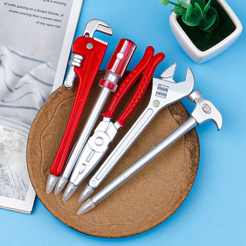 Creative Tool Shaped Ball Pen Imitation Vise Hammer Screwdriver Design Kids Learning Prize Pen
Creative Tool Shaped Ball Pen Imitation Vise Hammer Screwdriver Design Kids Learning Prize Pen