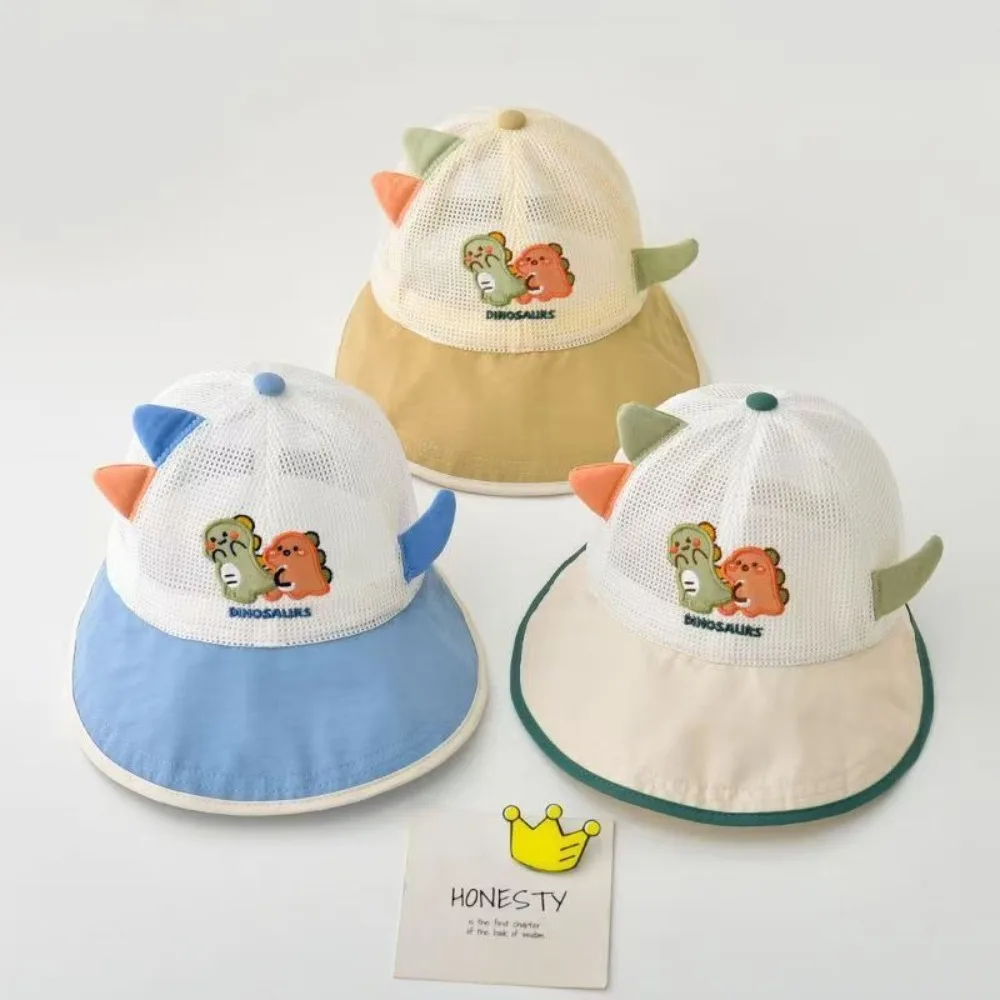 New Cute Fisherman Cap Mesh Little Dinosaur Sunscreen Hat Breathable Anti-UV Visor Cap Summer
New Cute Fisherman Cap Mesh Little Dinosaur Sunscreen Hat Breathable Anti-UV Visor Cap Summer