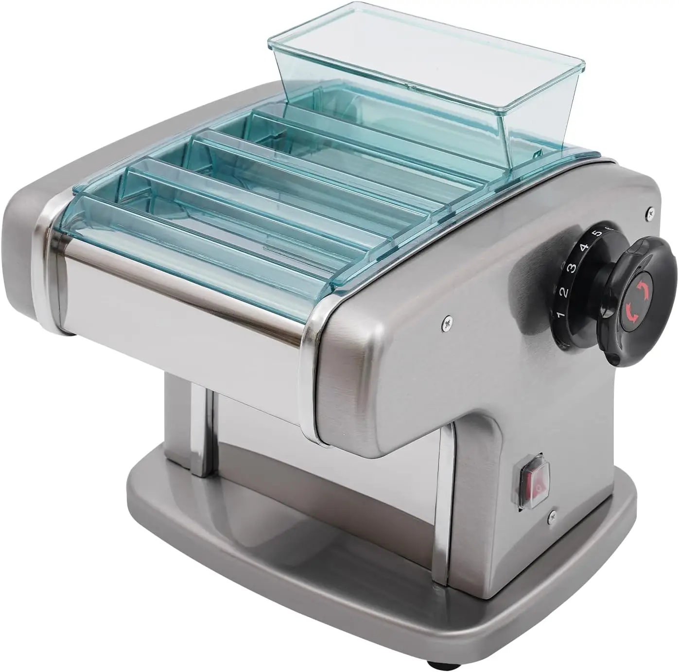 Electric Pasta Maker, Automatic Noodle Machine, Commercial Noodle Dough Pressing Cutting Machine for Spaghetti,Lasagna,Fettuccin
Electric Pasta Maker, Automatic Noodle Machine, Commercial Noodle Dough Pressing Cutting Machine for Spaghetti,Lasagna,Fettuccin