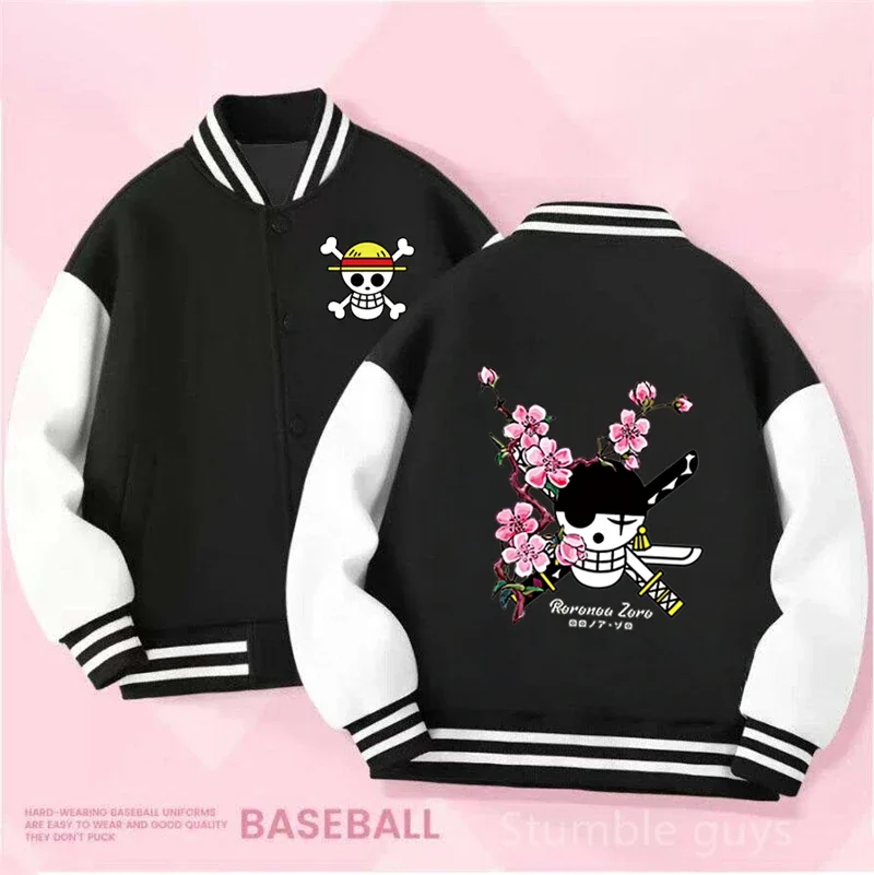 One Piece Pirate Theme Baseball Uniform Jacket Kids Autumn Zoro Printed Warm Anime Coat Casual Long Sleeve Outerwear
One Piece Pirate Theme Baseball Uniform Jacket Kids Autumn Zoro Printed Warm Anime Coat Casual Long Sleeve Outerwear