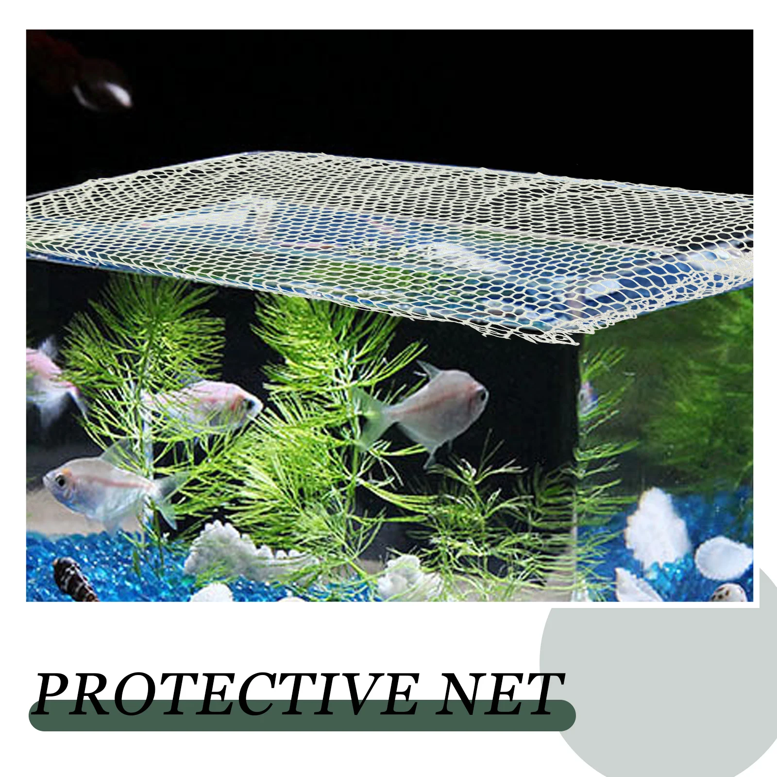 Net Cover Aquarium Cover Anti-Jump Tortoise Escape-Proof Mesh Fish Tank Supplies Breathable Protective Net Easy Clean Practical
Net Cover Aquarium Cover Anti-Jump Tortoise Escape-Proof Mesh Fish Tank Supplies Breathable Protective Net Easy Clean Practical