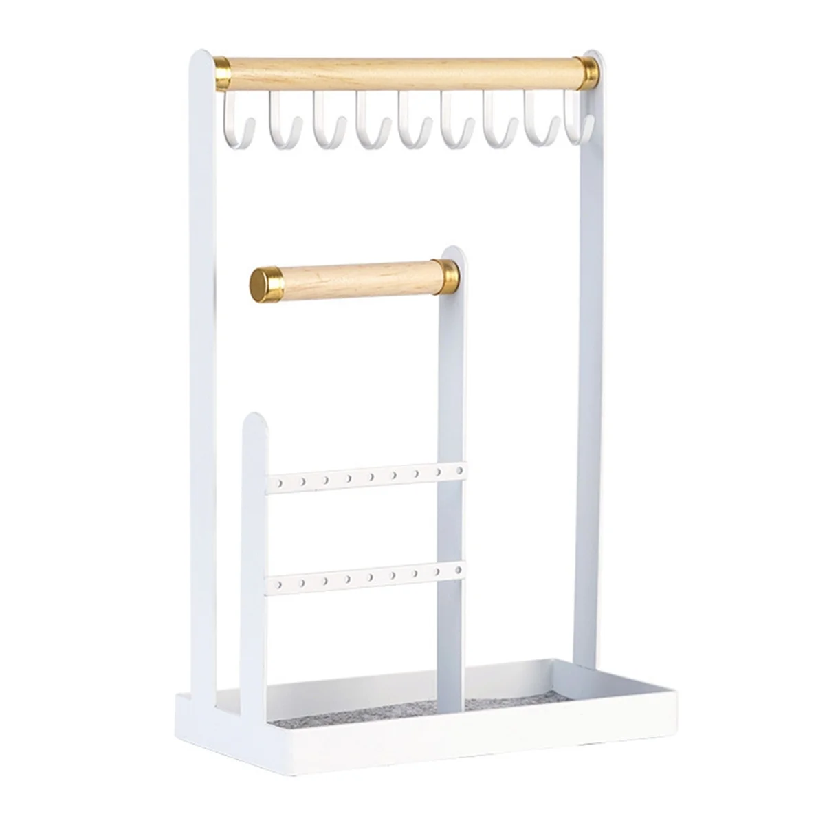 AOAO-4 Layer Jewelry Rack Earring Storage Ring Jewelry Rack Necklace Bracelet Jewelry Rack for Jewelry Display and Storage
AOAO-4 Layer Jewelry Rack Earring Storage Ring Jewelry Rack Necklace Bracelet Jewelry Rack for Jewelry Display and Storage
